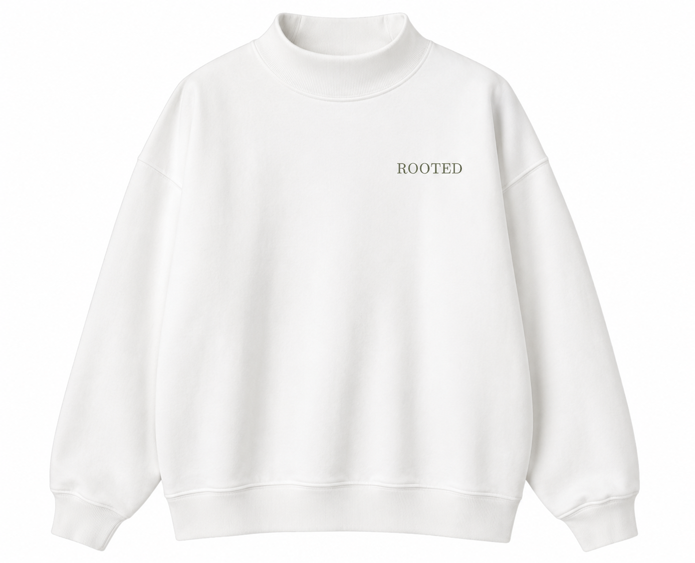 Oak Tree Mock Neck