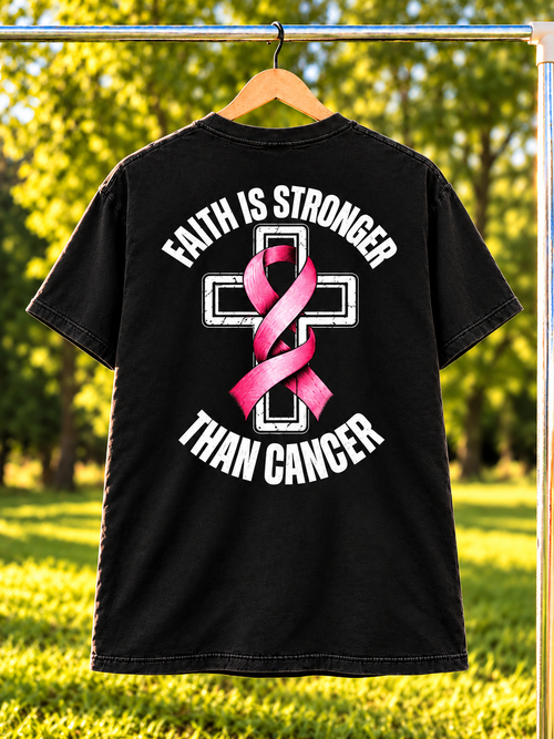 Adult Faith Is Stronger Than Cancer Tee