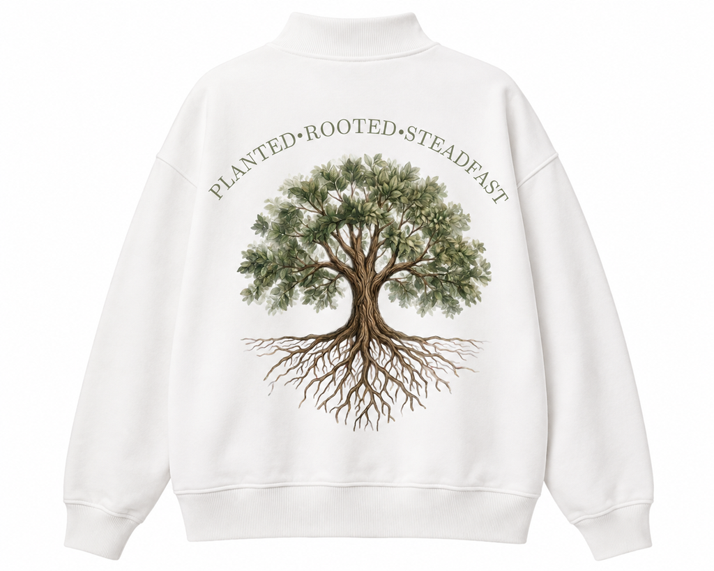 Oak Tree Mock Neck